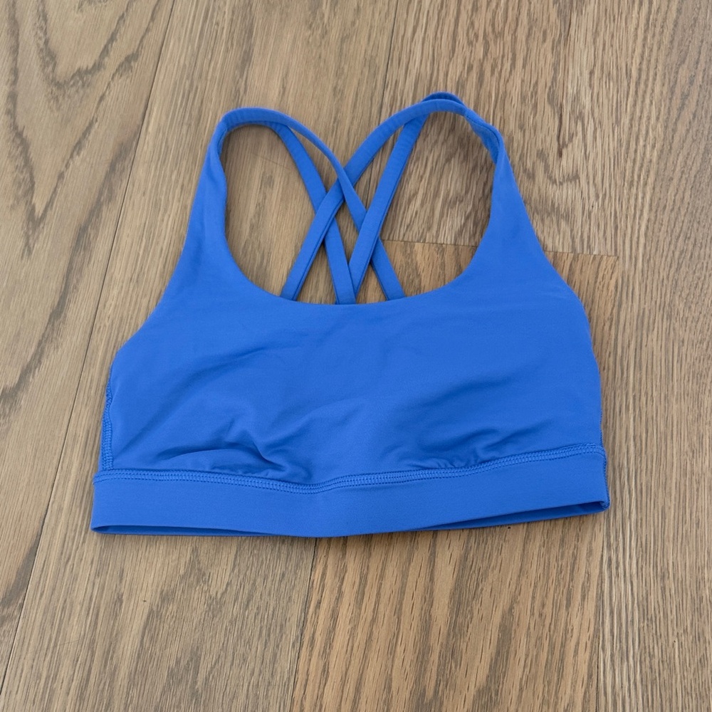 Wild Indigo Lululemon Energy Bra in size 2